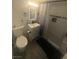 Bathroom featuring tile shower and vanity at 4030 E Carey Ave, Las Vegas, NV 89115