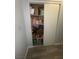 A large closet with sliding doors offers ample storage space at 4030 E Carey Ave, Las Vegas, NV 89115