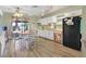 Bright eat-in kitchen with modern appliances and a sunny window view at 421 Engel Ave, Henderson, NV 89011