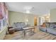 Comfortable living room features wood flooring, neutral walls and cozy seating at 421 Engel Ave, Henderson, NV 89011