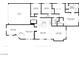 Detailed floorplan showcasing the layout of the home, including bedrooms, bathrooms, kitchen, and living areas at 5521 Moss Landing St, North Las Vegas, NV 89031