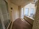 Private balcony with scenic views provides a tranquil outdoor space for residents to relax and enjoy the surroundings at 7115 S Durango Dr # 208, Las Vegas, NV 89113