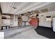 Spacious garage with ample storage cabinets and organization solutions at 7613 Pulpit Rock Ct, Las Vegas, NV 89166