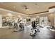 Well-equipped fitness center with modern treadmills, elliptical machines, and ample space at 7613 Pulpit Rock Ct, Las Vegas, NV 89166