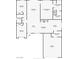 Detailed floor plan showcasing the layout of this home, highlighting room dimensions and flow at 8041 Villa Rosarito St, Las Vegas, NV 89131