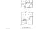 Detailed floor plan showcasing the layout of a spacious two-story home at 813 Bluebird Hill Ave, North Las Vegas, NV 89084
