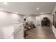 Open landing area with wood floors and decorative shelving at 813 Bluebird Hill Ave, North Las Vegas, NV 89084