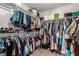 Walk-in closet featuring built-in storage and shelves providing ample room for organizing clothes and accessories at 813 Bluebird Hill Ave, North Las Vegas, NV 89084