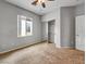 Neutral bedroom with carpeted flooring and closet at 8267 Campbell Springs Ave, Las Vegas, NV 89178
