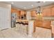 Stylish kitchen with stainless steel appliances and granite countertops at 8267 Campbell Springs Ave, Las Vegas, NV 89178