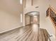 Bright living room boasts high ceilings and modern floors at 8267 Campbell Springs Ave, Las Vegas, NV 89178