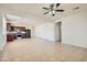 Open living room view into kitchen and hall at 1197 Bear Head St, Henderson, NV 89011