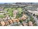 Golf course community with lush landscaping and mountain views; beautiful scenery that provides luxury living at 12 Via Ravello, Henderson, NV 89011