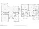 Detailed floor plan of the home's first and second floors, showcasing the layout of rooms and living spaces at 12024 Girasole Ave, Las Vegas, NV 89138