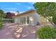 Backyard patio with ample space, green landscaping and tile roof at 1901 Calle De Espana, Las Vegas, NV 89102