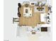 Open-concept floorplan showcasing a spacious living area, modern kitchen, and dining space perfect for entertaining at 210 E Longacres Dr, Henderson, NV 89015