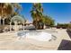 Backyard view showcases a pool area, ready for relaxation and outdoor enjoyment at 2255 S Buffalo Dr, Las Vegas, NV 89117