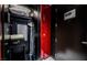Modern closet with storage and safe at 4381 W Flamingo Rd # 1212, Las Vegas, NV 89103