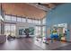 Community gym featuring state-of-the-art exercise equipment, and large windows at 4510 E Brusca Way, Pahrump, NV 89061