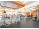 Large gym with state-of-the-art equipment, rubber flooring and plenty of light at 59 E Agate Ave # 406, Las Vegas, NV 89123