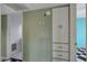 Hallway with white cupboards and drawers on a wall at 709 New Mexico St, Boulder City, NV 89005