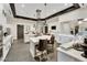 Spacious kitchen featuring stainless appliances, a large island, and stylish countertops at 712 Webber Park St, Henderson, NV 89011
