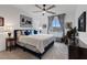 Cozy bedroom features natural light, a comfortable bed, and stylish decor creating a relaxing retreat at 754 Spirit Lake St, Las Vegas, NV 89138