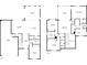 Detailed floor plan showcasing the layout of the home, including the living room, kitchen, bedrooms, and bathrooms at 754 Spirit Lake St, Las Vegas, NV 89138