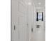 Bright hallway with tile floors and doors at 754 Spirit Lake St, Las Vegas, NV 89138