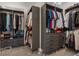 Spacious walk-in closet with extensive shelving, drawers, and hanging space for organized storage at 754 Spirit Lake St, Las Vegas, NV 89138