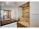 Contemporary bathroom highlighting a glass shower, double vanity, and modern fixtures at 7575 Coley Ave, Las Vegas, NV 89117