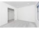 Bedroom with recessed lighting, closet with doors open, and window letting in light at 8125 Monsoon Bay St, Las Vegas, NV 89113