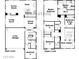 Detailed floor plan showcasing layout with Gathering room, living room, kitchen, and bedrooms at 8988 Winchester Ridge St, Las Vegas, NV 89139