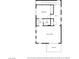 Upstairs floor plan featuring two bedrooms, including a primary bedroom with ensuite bathroom, hall, and Gathering room at 1000 E Sunset Rd, Henderson, NV 89011