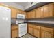 Close up of the kitchen featuring an oven and microwave at 10001 Peace Way # 2228, Las Vegas, NV 89147