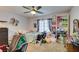 Comfortable bedroom with carpeted floors and personalized decor at 1048 Painted Daisy Ave, Henderson, NV 89074