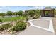 Community outdoor picnic pavilion with lush landscaping provides a great area to relax at 12254 Cape Cortez Ct, Las Vegas, NV 89138