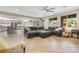 Bright living room offers an open-concept layout and tile flooring, seamlessly connecting to the kitchen at 12254 Cape Cortez Ct, Las Vegas, NV 89138