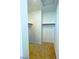 Inside the walk-in closet with white walls and shelves at 20 Barbara Ln # 47, Las Vegas, NV 89183