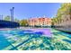 View of the on-site tennis court at The Meridian at 220 E Flamingo Rd # 104, Las Vegas, NV 89169