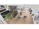 Bright and open living room with modern furnishings and view of the kitchen at 2337 Prometheus Ct, Henderson, NV 89074