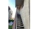 Exterior stairs leading to a unit entrance, showcasing the building's design at 4748 Obannon Dr # C, Las Vegas, NV 89102
