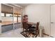 Dining area with patio access and views of the backyard at 5978 Autumn Harvest Ave, Las Vegas, NV 89142