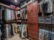 Well-organized walk-in closet featuring custom shelving and ample storage at 7125 Mountain Den Ave, Las Vegas, NV 89179