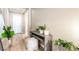 Inviting entryway with hardwood floors, stylish console table, and neutral decor at 715 Drammatico Pl, Henderson, NV 89011