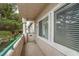 Exterior view from balcony showing covered patio and sunshades at 7450 S Eastern Ave # 2073, Las Vegas, NV 89123
