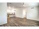 An open floor plan combining the living room and kitchen, creating a spacious living area at 7450 S Eastern Ave # 2073, Las Vegas, NV 89123