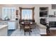 Charming dining area features a cozy breakfast nook and is adjacent to the kitchen at 7815 Windward Rd, Las Vegas, NV 89147