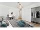 Bright bedroom with a neutral palette, ample closet space, and modern décor at 7932 Diamond Rock Way # 101, Las Vegas, NV 89128