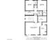 A floorplan with labeled rooms and dimensions on the third floor of a house at 8016 Carpenter Creek Ave, Las Vegas, NV 89113